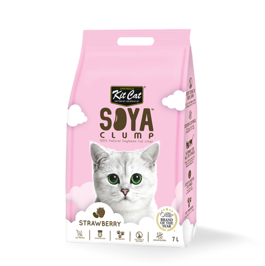 Kit Cat Strawberry Soya Clump Cat Litter