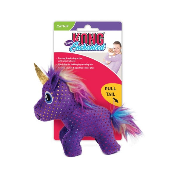 Cat Enchanted Buzzy Unicorn Cat Toy