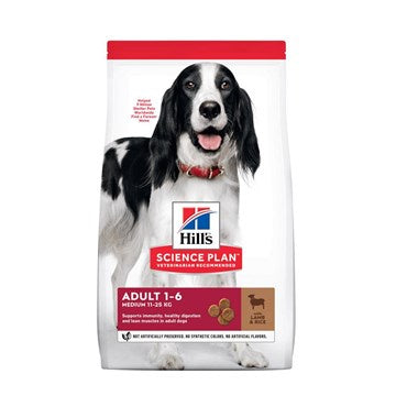 Hills Science Plan Canine Adult Medium Breed - Lamb with Rice