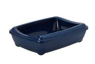 Moderna Arist-o-Tray Medium Cat Litter Tray - Navy