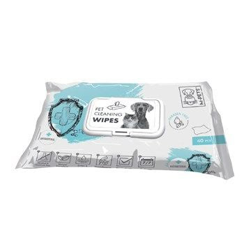 M-pets pet  Wipes 40's (Anti-Bacterial)