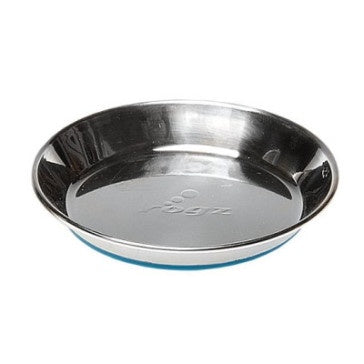 Rogz Anchovy Stainless Steel Cat Bowlz (Blue)