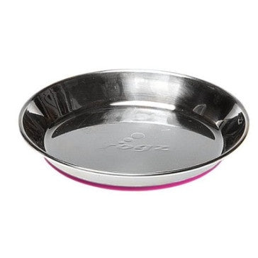 Rogz Anchovy Stainless Steel Cat Bowl (Pink)