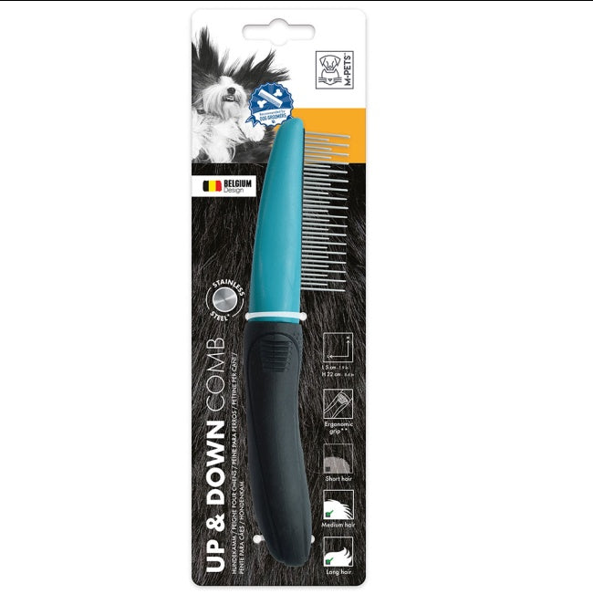 M-pets Up & Down Comb for dogs