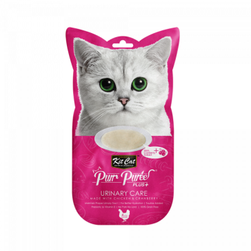 Kit Cat Purr Puree Plus+ Chicken & Cranberry Urinary Care Cat Treats